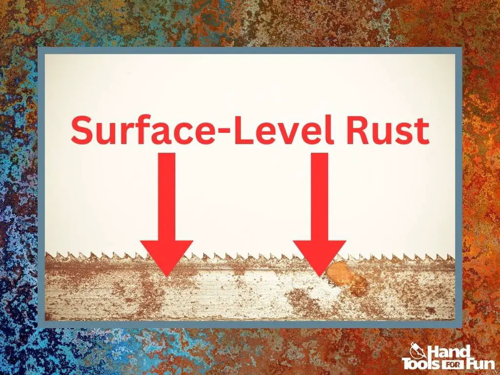 surface rust