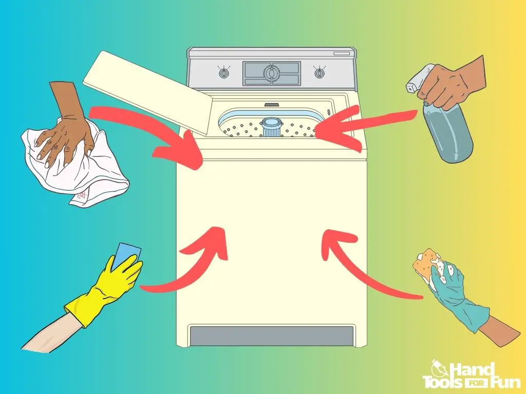 washing machine clean everywhere